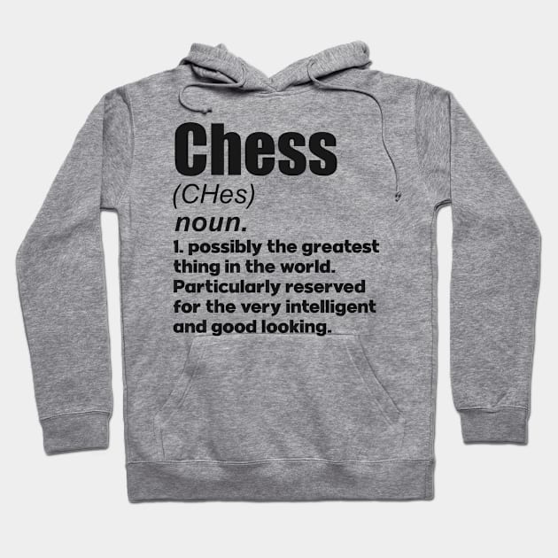 Chess girl coach gift. Perfect present for mother dad friend him or her Hoodie by SerenityByAlex